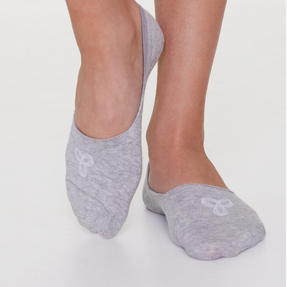 FREE ADD ON (with purchase) - TNA Base Footie Gray Socks (2 pairs)